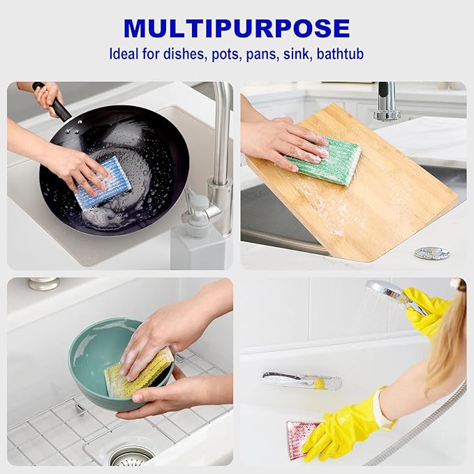 Premium 12-Pad Sponges Kitchen - Image 6