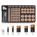 Battery Organizer Storage Case by PENBOR