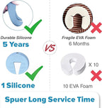 Upgraded Silicone Door Pinch Guard and Door Stoppers 2 Functions in 1 - Image 5