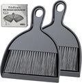 THINKLEARN 2PCS Small Dust Pan and Brush Set, Mini Broom and Dustpan Set by THINKLEARN