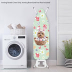 Easter Egg Dog Ironing Board Cover Large Christmas Pattern Extra Wide Table Top - Image 3