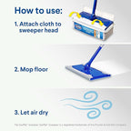 Clorox Disinfecting Wet Mop Pad, Disposable Mop Heads, Rain Clean, 2 Packs - Image 4