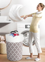 Large Laundry Basket Laundry Hamper Bag Washing Bin Clothes Bag Collapsible Tall - Image 6
