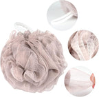 Fu Store Loofah Sponge Shower Loofahs 70g Bath Sponges Mesh Balls 4 Colors - Image 3
