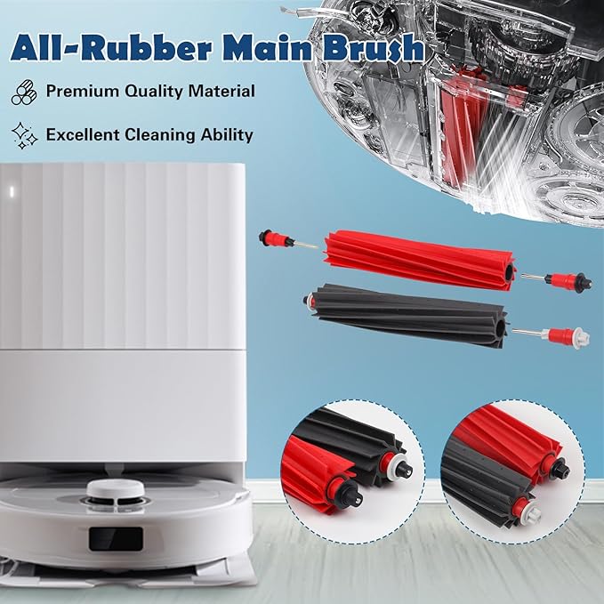 Accessories Replacement Kit for Roborock Q Revo Master, Qrevo Slim Robot Vacuum - Image 3
