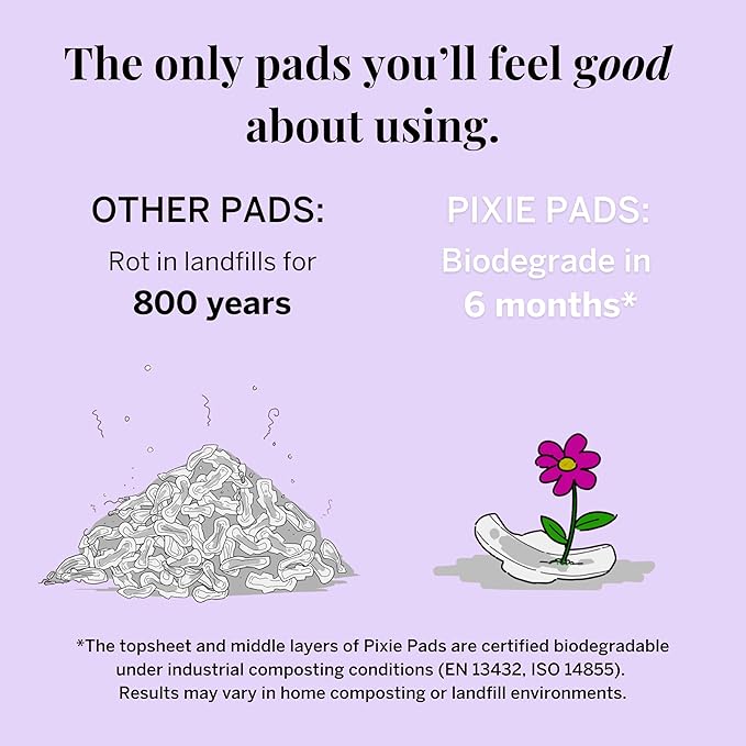 Pixie Organic Cotton Ultra Thin Pads - Image 5