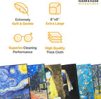 Extra Large Classic Art Collection II, Microfiber Cleaning Cloth - Image 5