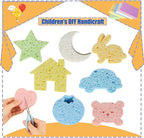 12 Pack Kitchen Natural Cellulose Sponges, Color Sponge, Dishwashing Sponges - Image 6
