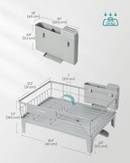 SONGMICS Dish Drying Rack, Kitchen Dish Rack, - Image 6