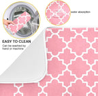 Super Absorbent Dish Drying Mat, Microfiber Fast-Drying Dish Mat, Kitchen Dish - Image 2