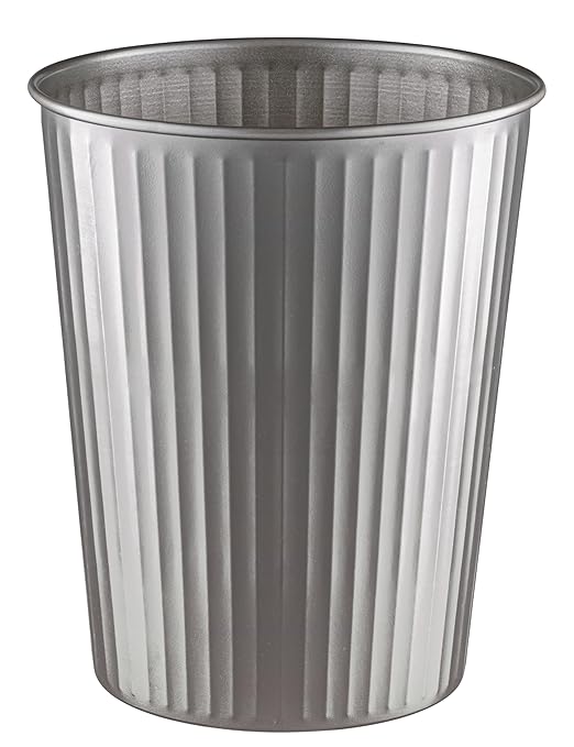 Monarch Abode Metal Bathroom Trash Can – Waste Basket by MonarchAbode