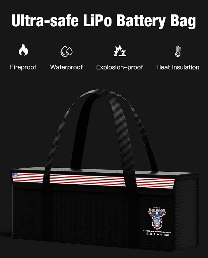 Fireproof Explosion-Proof Waterproof Ebike Battery Storage Bag - Image 2