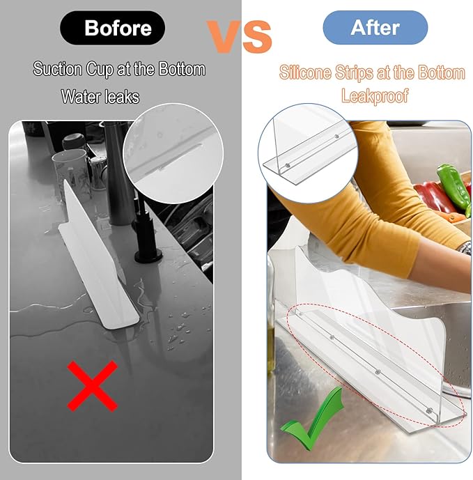 Beautyflier Splash Guard for Kitchen Sink Area Placed, Premium Kitchen Sink - Image 5