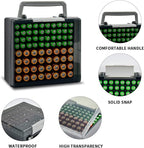 FULLCASE Battery Storage Organizer Holder Holds 72 AA AAA Batteries, Box Cases - Image 5