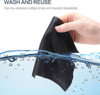 Vemiss 6 Pack Microfiber Glasses Cleaning Cloth, Wipes Lens Eyeglasses & Screens - Image 6