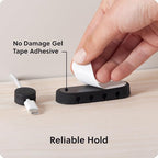 U Brands Adhesive Cord Organizers, Office Desk Accessories, Office Supplies - Image 3