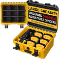 Case for Dewalt Battery, Hard Storage Organizer Box for 12V/20V/60V Battery and by Unknown
