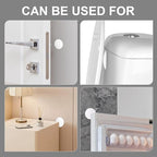 8 PCS Door Stoppers for Wall, Round Wall Shield Cushion - Image 7