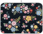 Absorbent Dish Drying Mat for Kitchen Counter by BEEPLUS