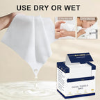 Face Towels, XL Facial Dry Towels 10x12 Inch, Biodegradable Disposable Face - Image 5
