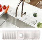 24 Inch Upgraded Draining Mat Folding faucet Mat by KicthMap