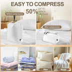 Travel Laundry Bag, Vacuum Compression Dirty Clothes Travel Bag Waterproof Wet - Image 3