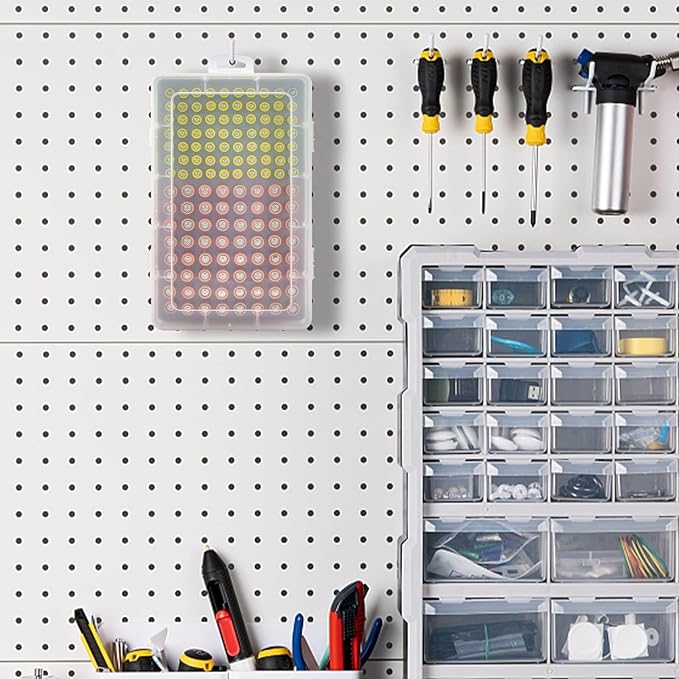 Battery Storage Organizer Case, Battery Vault Box Holder Container - Image 6