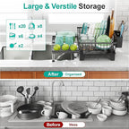 Swedecor Extendable Dish Drying Rack - Image 4