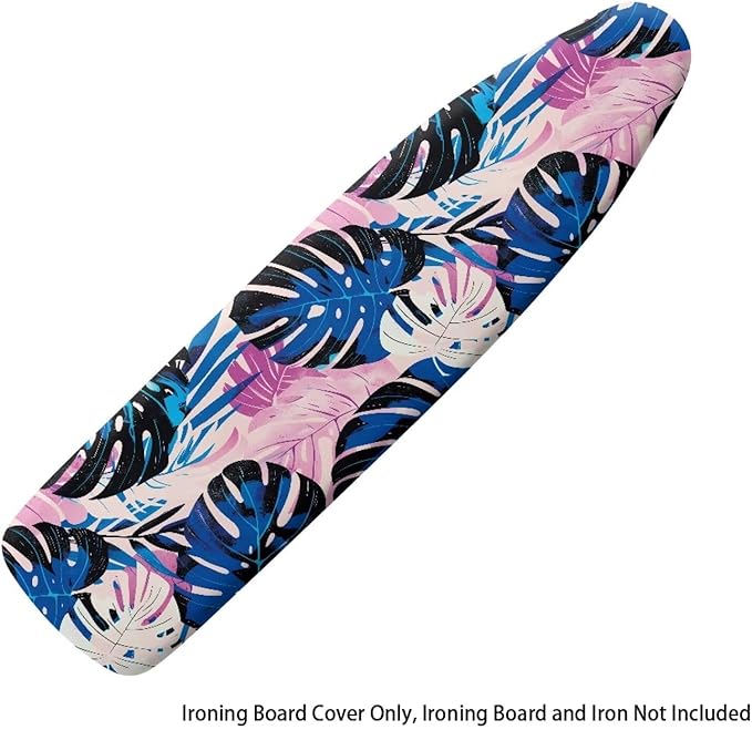 Tropical Palm Tree Leaves Ironing Board and Pad Standard Size Ironing Board - Image 6