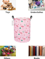QUEENLALA Large Storage Basket, Laundry Hamper/Bathroom/Home Decor/Collapsible - Image 3