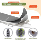 Xabitat Wall Mounted Ironing Board, 36.2" X 12.2" Compact Mount Fold Down Iron - Image 3