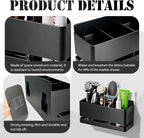 Black Aluminum Wall Mounted Electric Toothbrush Holder, No Drilling Required - Image 3