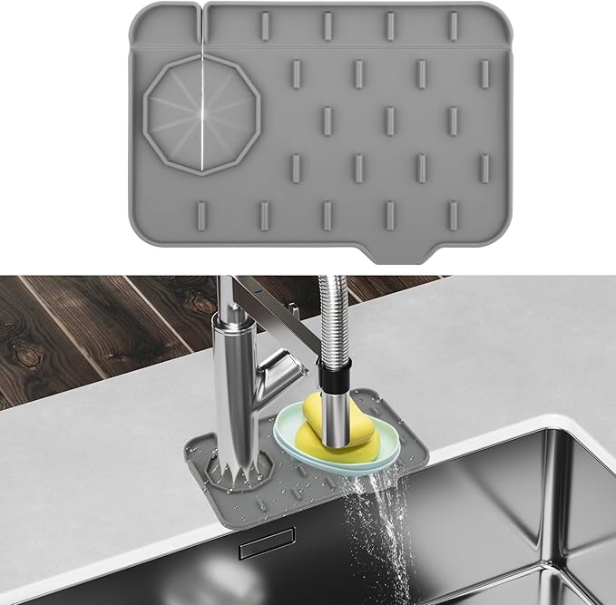 Silicone Faucet Handle Drip Faucet Mat - Image 3