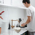 Sponge Holder for Kitchen Sink, Ceramic Sponge Holder - Image 5