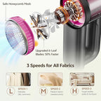Rechargeable Fabric Shaver, 2-in-1 Lint Remover - Image 4