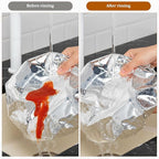 60 PCS Reusable Aluminum Foil Covers, Aluminum Foil Food Covers, Durable and - Image 5