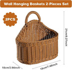 2 Pcs Hanging Storage Baskets, Potato Garlic Onion Pantry Storage Baskets - Image 2