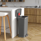 iTouchless SoftStep 13.2 Gal / 50L Step Pedal Kitchen Trash Can - Image 2