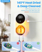 Toothbrush Sanitizer Holder, GEVOODIX Tooth Brush Holder - Image 4