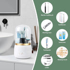 Toothbrush Holders for Bathrooms, Rotating 5-Slot - Image 6