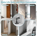 Magnetic Door Stoppers 6 Pack, Stainless Steel Door Stops - Image 6