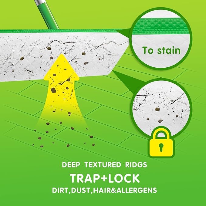 Wet Mopping Pad Refills for Swiffer Sweeper Wet Pads, Wet Sweepping Cloths - Image 4