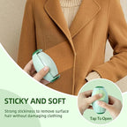 2 Pack Reusable Lint Roller Portable Mini Lint Remover Cat Pet Hair Rollers - Image 7