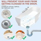 Gotega Bathroom Sink Drain Strainers, Hair Catcher Shower Drain Covers Protector - Image 5