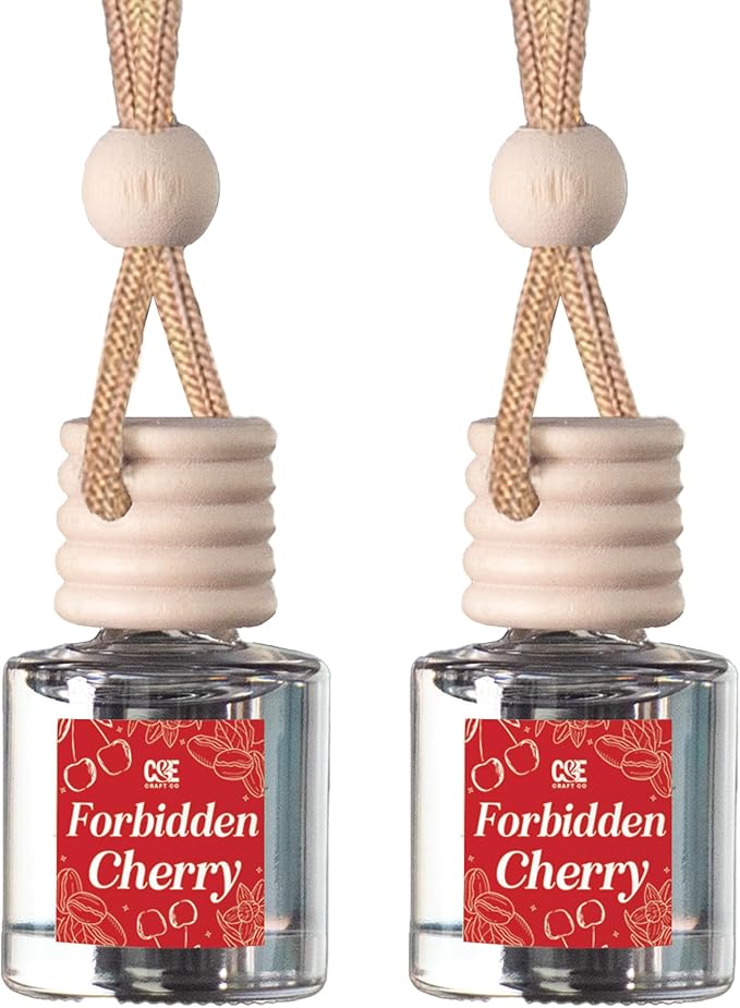 C&E Craft Co Hanging Car Air Freshener Diffuser 2 Pack, Long Lasting Fragrance by CECraftCompany