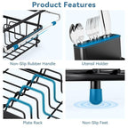 Over the Sink Dish Drying Rack, In Sink Dish Drying Racks, Expandable Dish Rack - Image 7