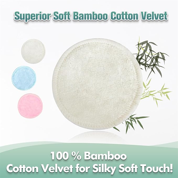 wegreeco 40 Pack Reusable Makeup Remover Pads, Washable Reusable Cotton Rounds - Image 5
