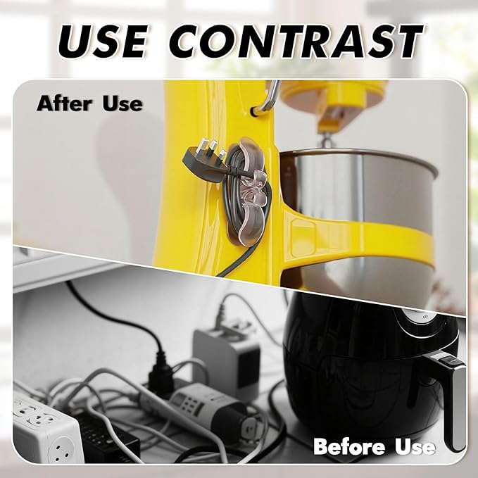 6PCS Appliance Cord Organizer, Upgraded Cord Organizer - Image 6