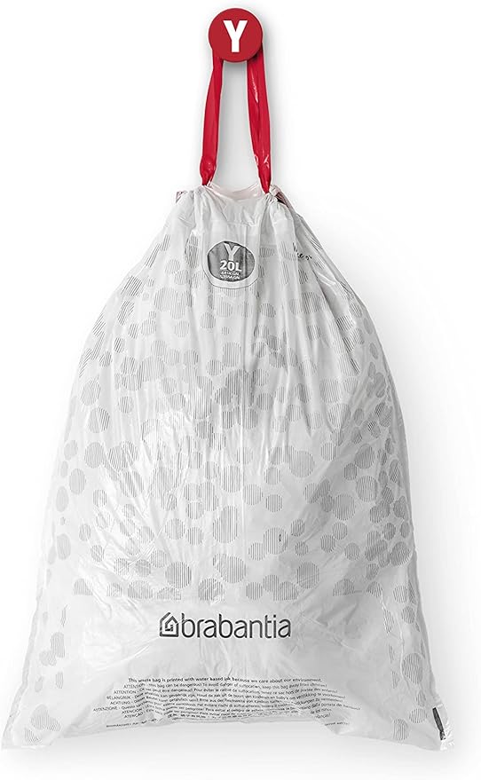 Brabantia PerfectFit Trash Bags Thick Plastic Trash Can Liners - Image 7