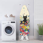 Flower Ironing Board Cover 15x54 Standard Size Black Cat Pattern Ironing Board - Image 3